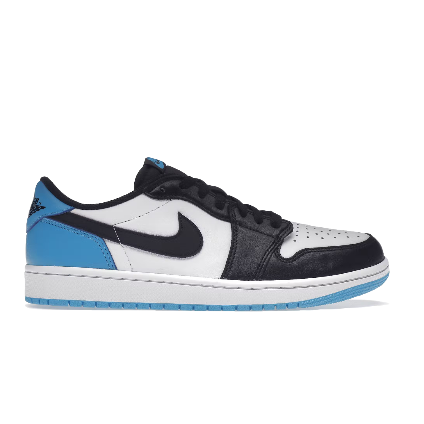 AIR JORDAN 1 LOW “Black Dark Powder Blue”