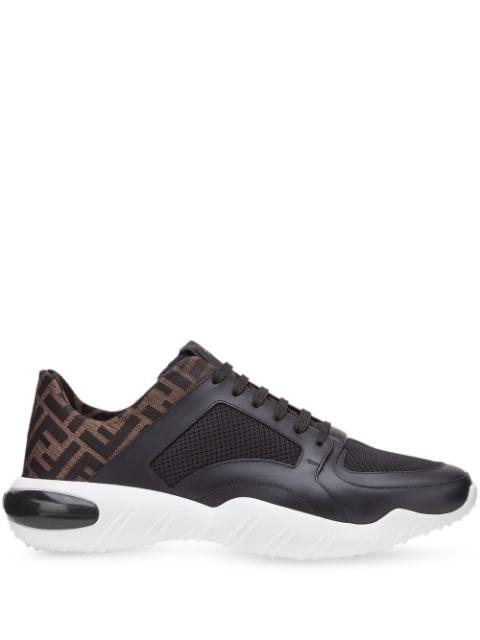 Zapatillas de running Fendi con motivo FF en jacquard 