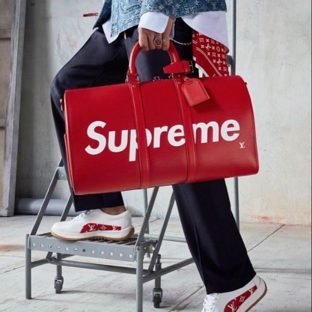 LOUIS VUITTON X SUPREME - TRAVEL BAG